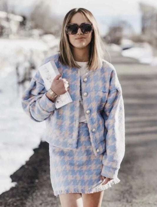 Shonna Plaid Suit