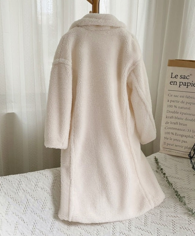 Milena Eco Fur Bear Coat