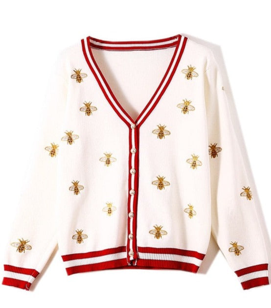 Kaila Embroidery Cardigan