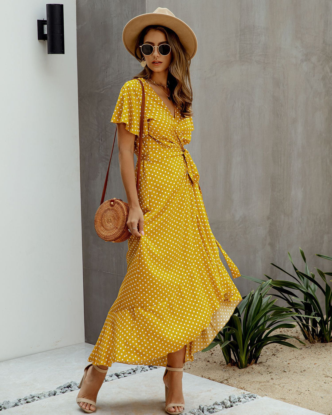 Sarra Dolka Dot Dress