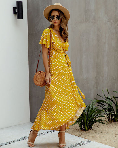 Sarra Dolka Dot Dress