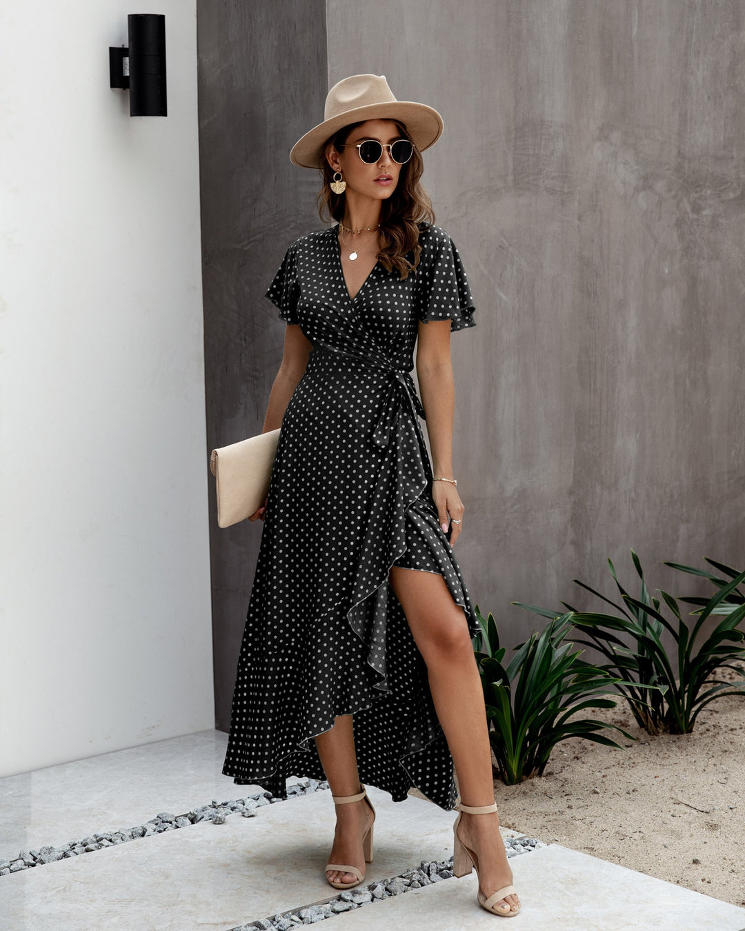 Sarra Dolka Dot Dress