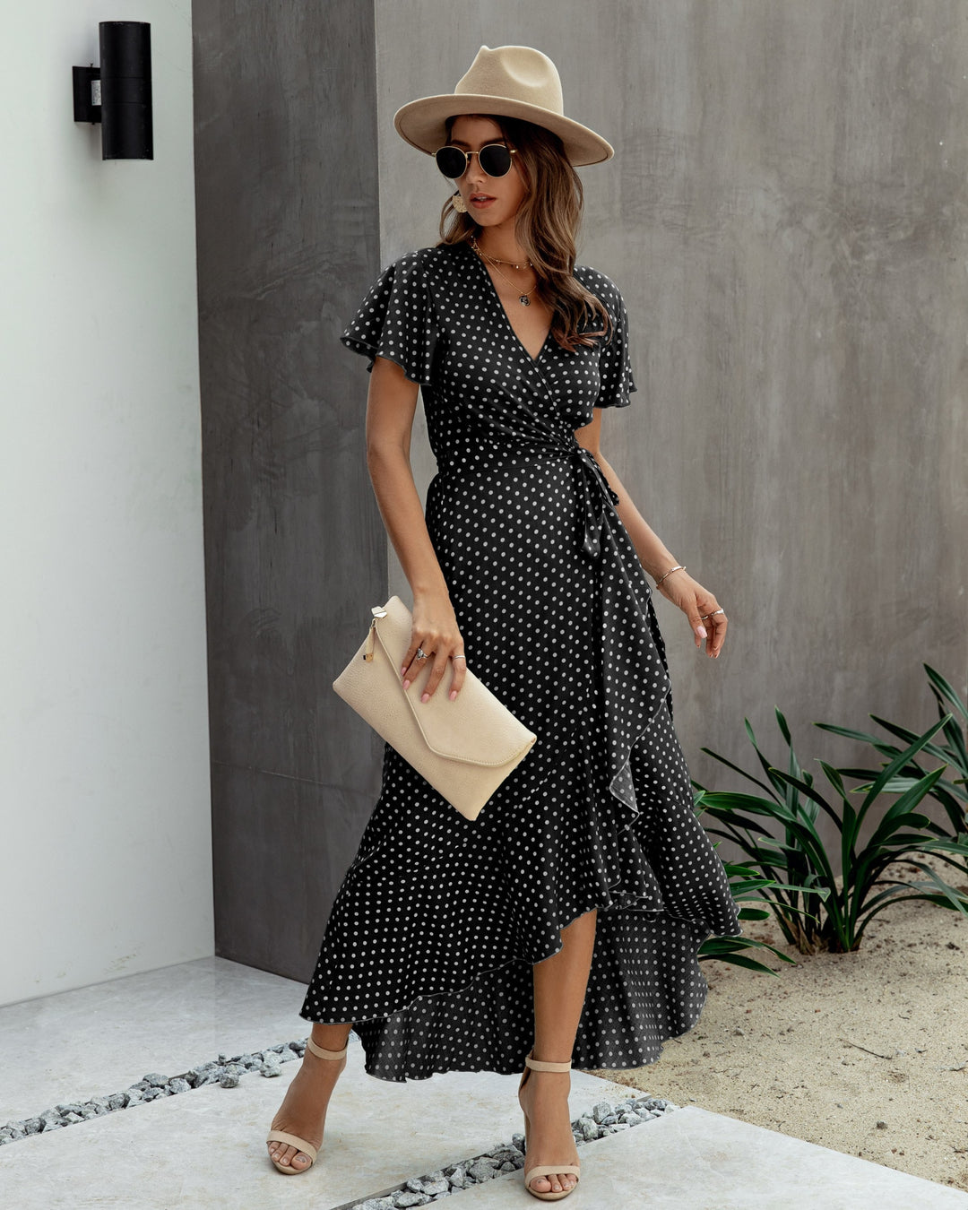 Sarra Dolka Dot Dress