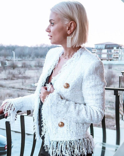 Angelica Tweed Jacket & Skirt