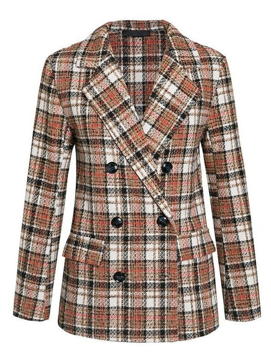 Lovely Plaid Blazer