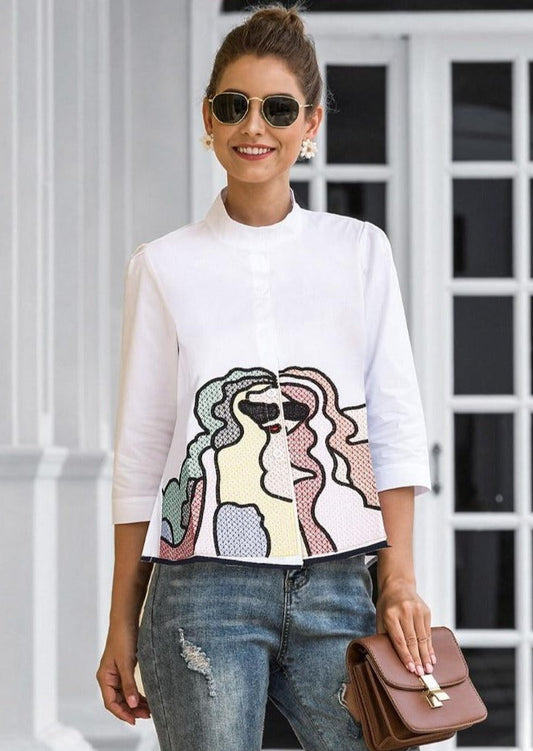 Sana Embroidery Shirt