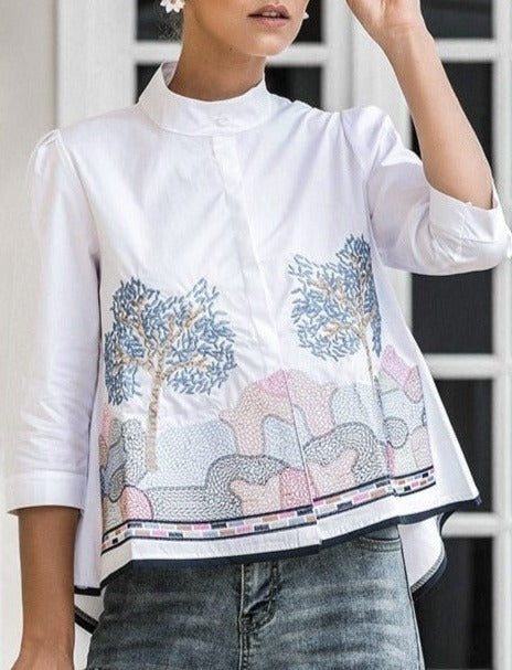 Sana Embroidery Shirt