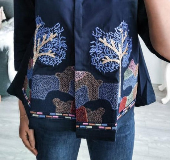 Sana Embroidery Shirt