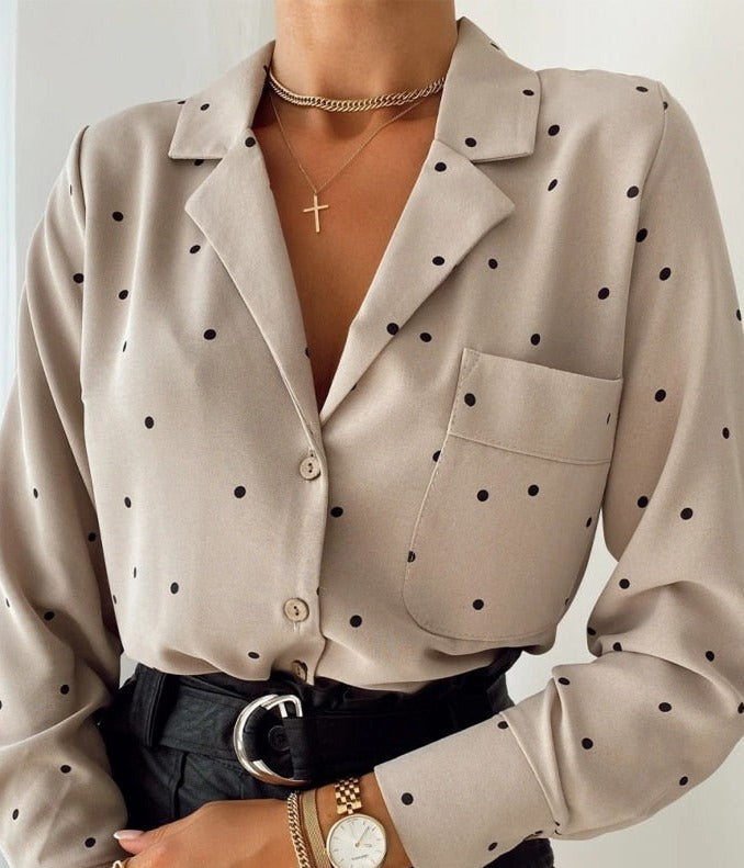 Norra Polka Dot Shirt