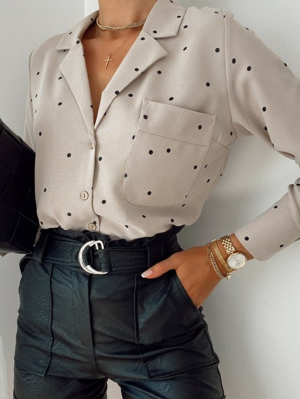 Norra Polka Dot Shirt