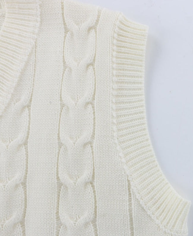 Marta Knitted Vest & Shorts