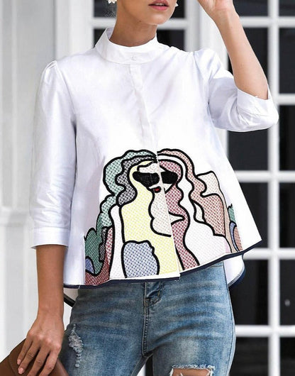 Sana Embroidery Shirt