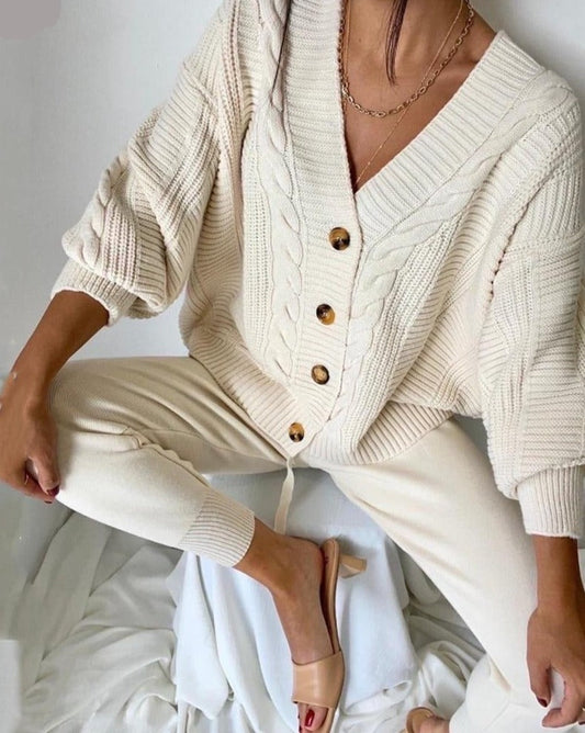 Varvara Cardigan & Pants Set
