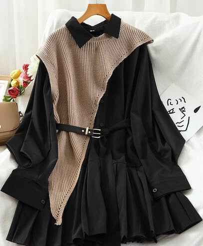 Elvira Knit Vest Dress