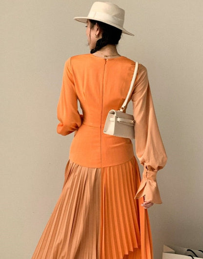 Alisia Colorblock Dress