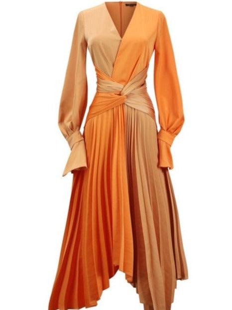 Alisia Colorblock Dress
