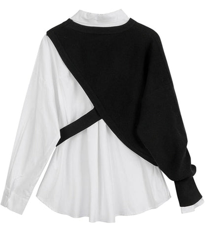 Lana Knit Split Shirt