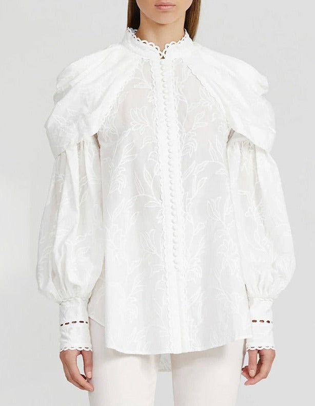 Virginia Embroidery Blouse