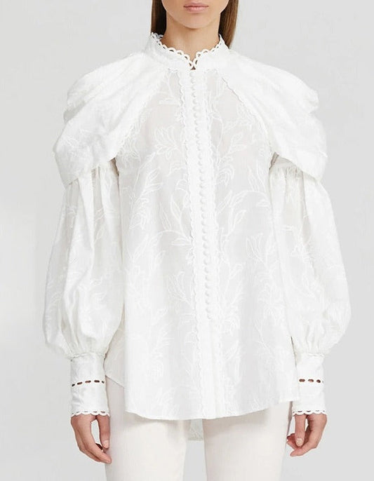 Virginia Embroidery Blouse