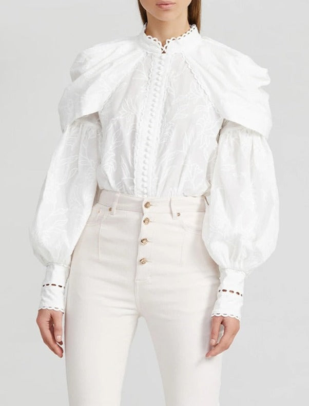 Virginia Embroidery Blouse