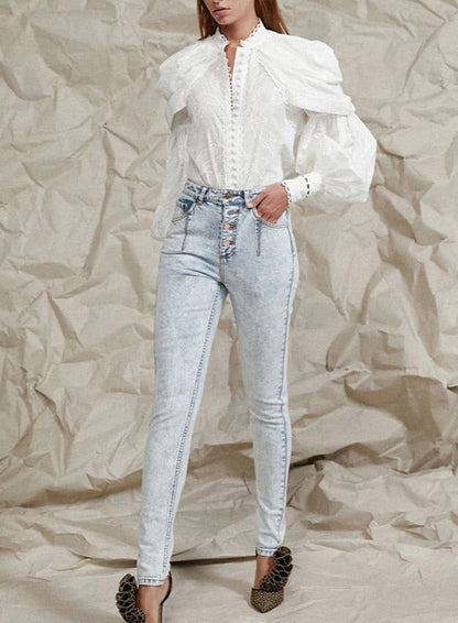 Virginia Embroidery Blouse
