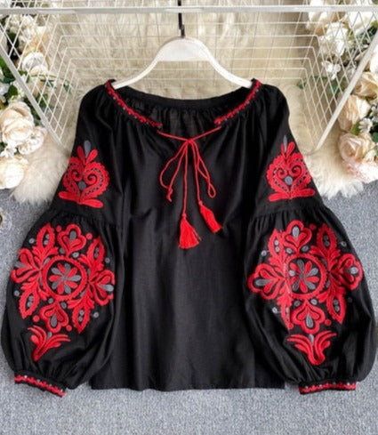 Maria Embroidered Shirt