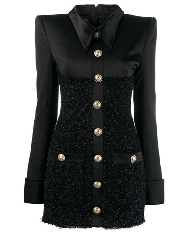 Lidia Tweed Dress