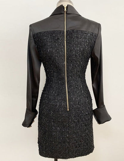 Lidia Tweed Dress