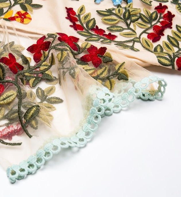 Linda Embroidered Dress Limited Edition