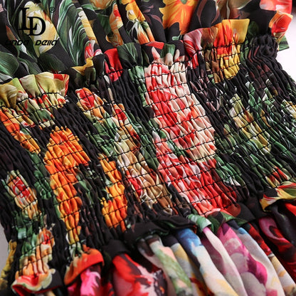 Linda Maxi Floral Dress