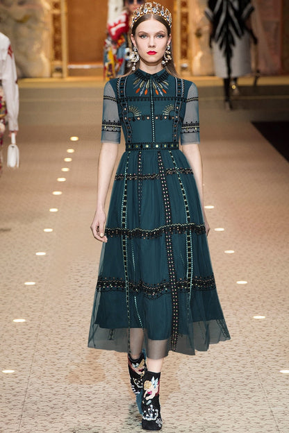 Sarah Embroidered Dress