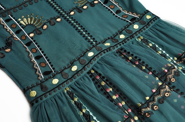 Sarah Embroidered Dress