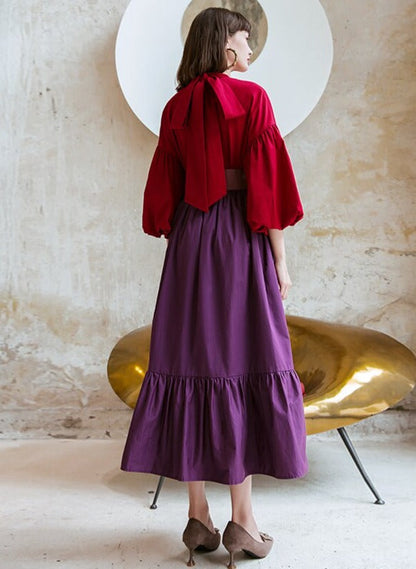 Rosabella Vintage Blouse & Skirt