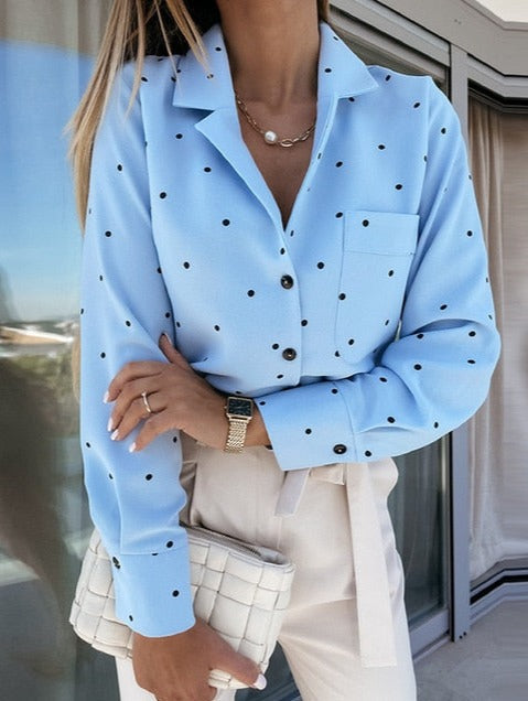 Norra Polka Dot Shirt