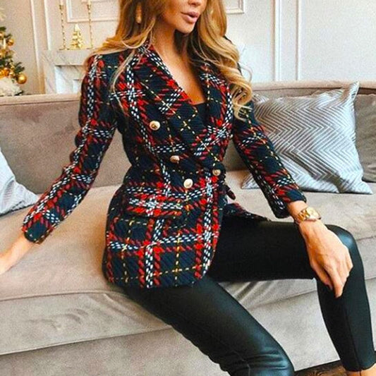 Lucia Chic Check Blazer