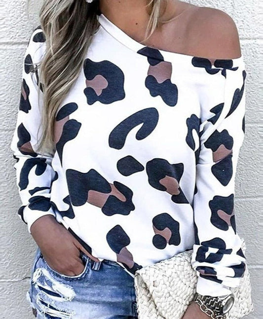 Marina Leopard Top