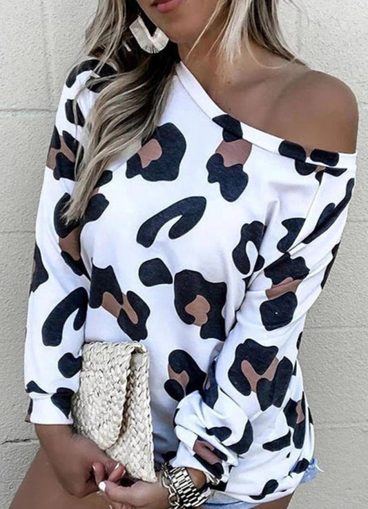 Marina Leopard Top