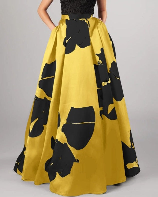 Melania Maxi Skirt /Plus Size/