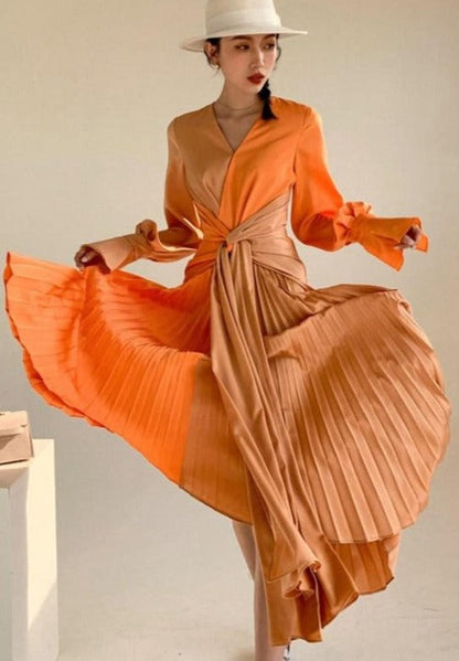 Alisia Colorblock Dress