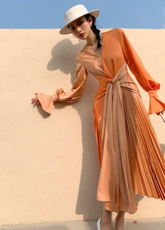 Alisia Colorblock Dress