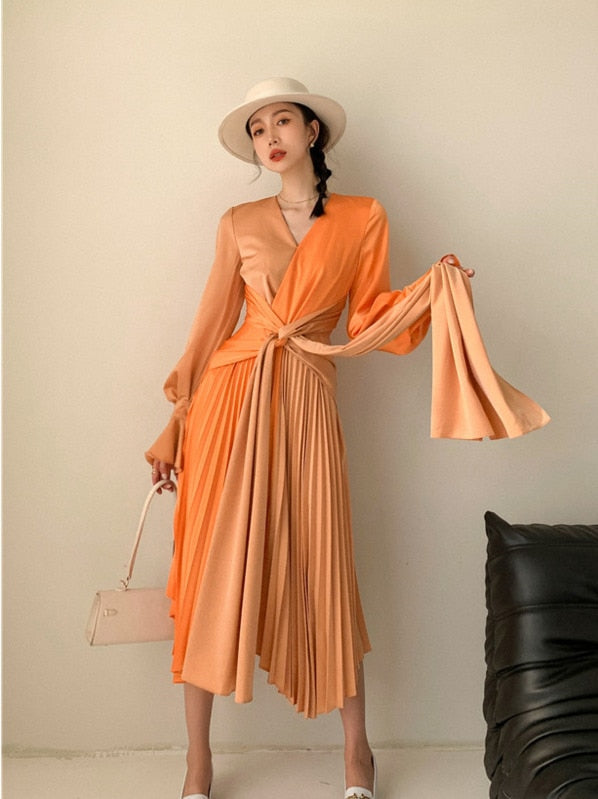 Alisia Colorblock Dress