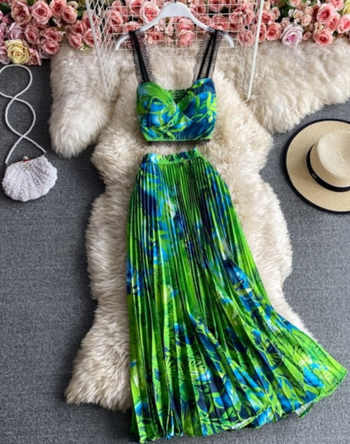 Natalia Top & Skirt Set