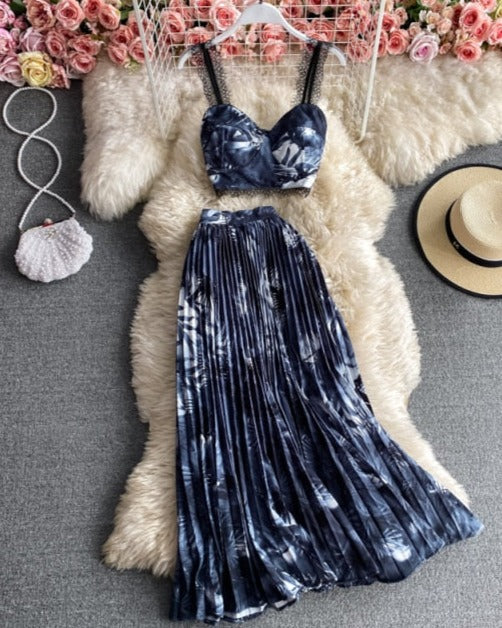 Natalia Top & Skirt Set