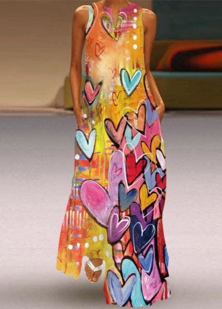 Magnolia Maxi Dress /Plus Size/