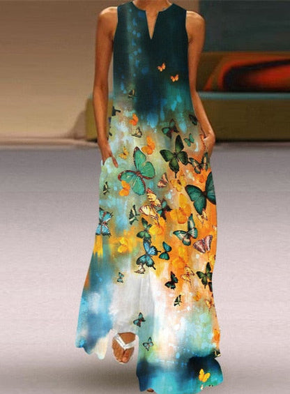 Magnolia Maxi Dress /Plus Size/
