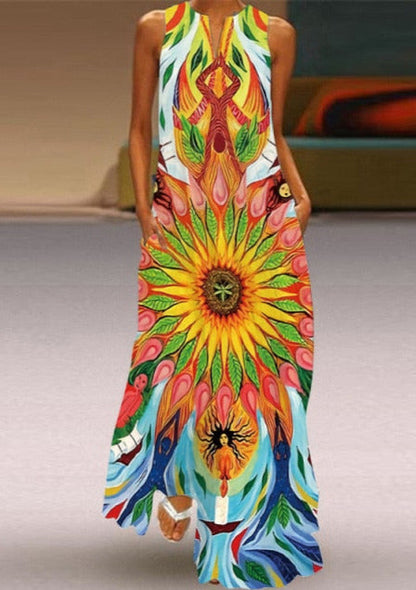 Magnolia Maxi Dress /Plus Size/
