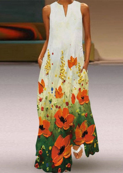 Magnolia Maxi Dress /Plus Size/