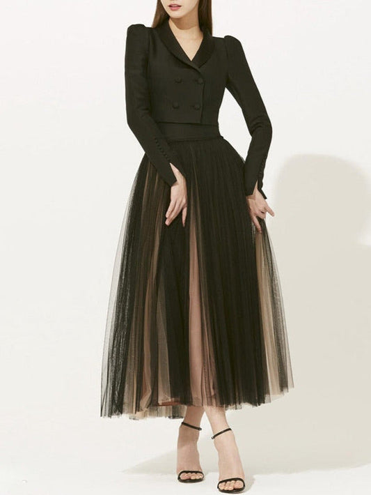 Leisa Top & Mesh Skirt