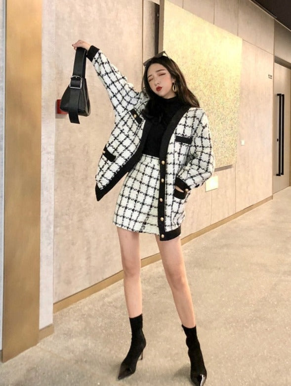 Vera Cardigan & Skirt