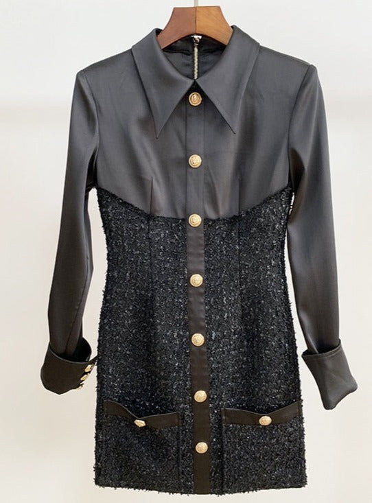 Lidia Tweed Dress